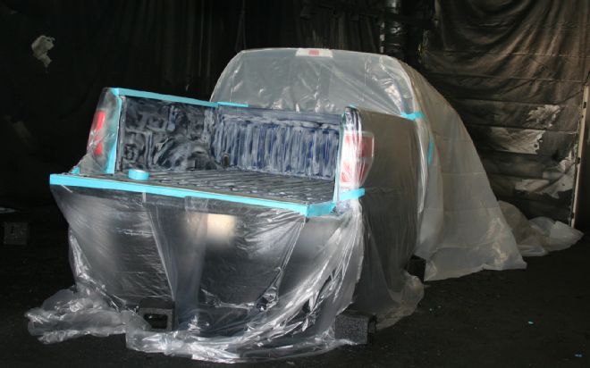 2012 Ford F-150 Ecoboost Project Work Truck: Rhino Linings Sprayed-on Bedliner