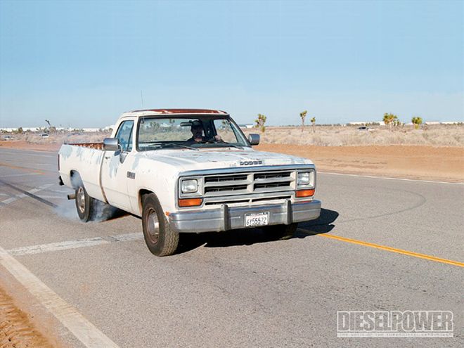 1989 Dodge Ram D250 right Front Angle
