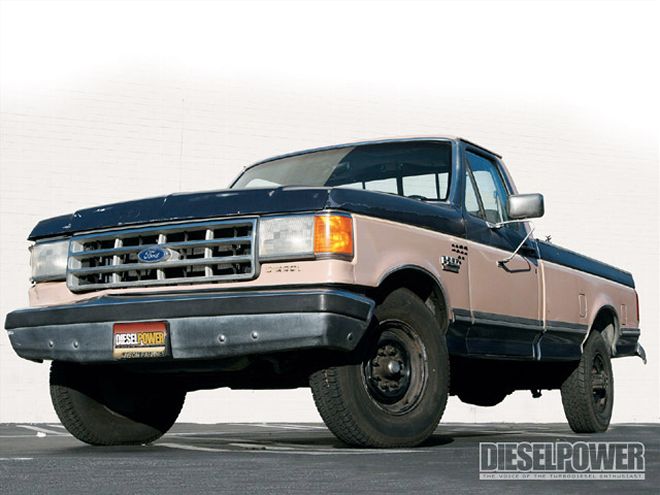 1987 Ford F250 left Front Angle