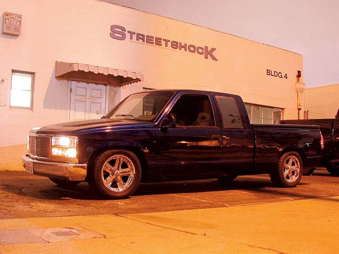 1994 Custom Chevy Truck Wheels Tires after