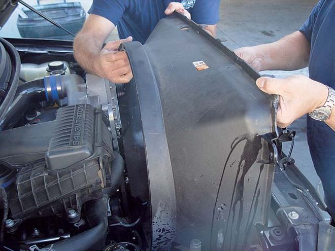 Project Dark Horse, Part 6 - Electric Fan Install