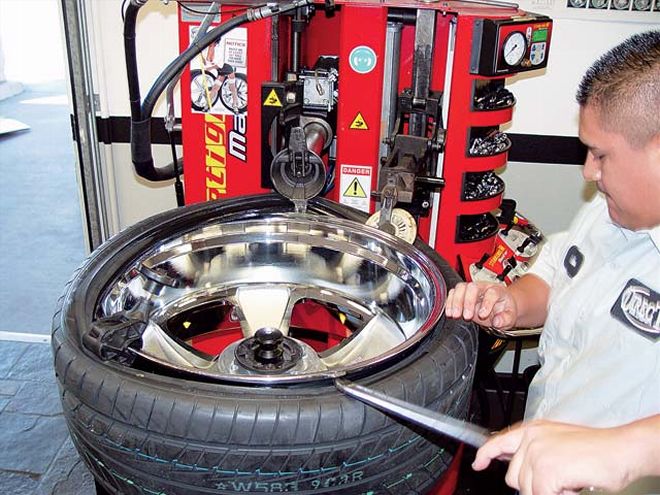 Project Dark Horse, Part 4 - Performance Tire Install