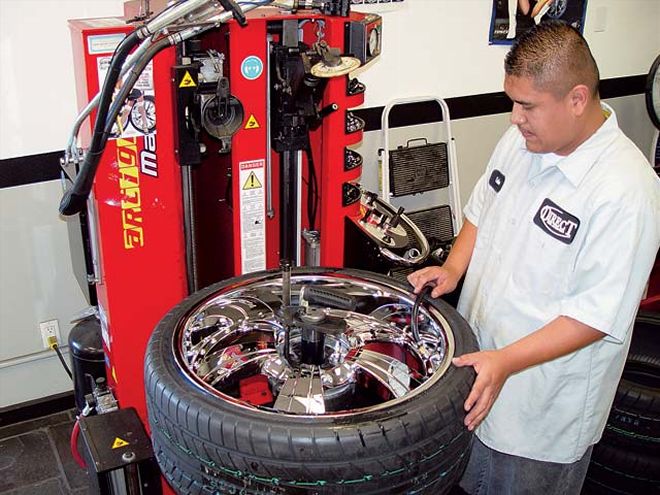Project Dark Horse, Part 4 - Performance Tire Install