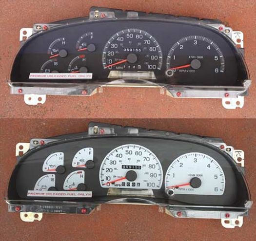 163 0312 03z 1998 Ford Expedition Suv Gauges