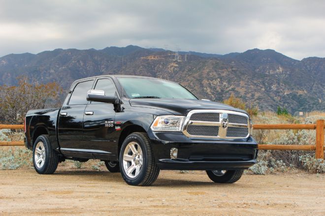 01 2015 Ram 1500 EcoDiesel With Banks Stinger Front Side View