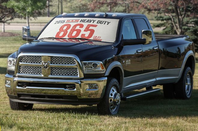 2015 Ram 3500 Heavy Duty Rear Three Quarter