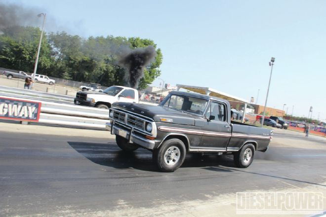 1978 Ford Truck In Motion Font View