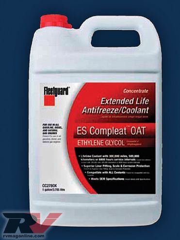 Diesel Engine Coolants For Motorhomes - Coolant Science