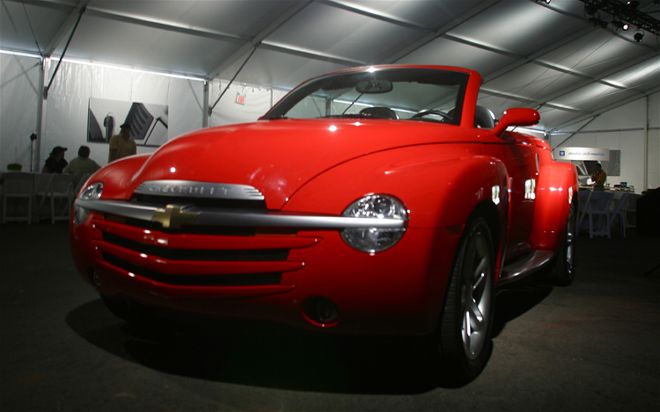 truck Trend Garage 2004 Chevrolet SSR front View