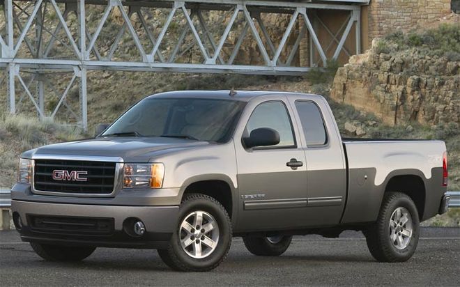 2007 Gmc Sierra 1500 front View