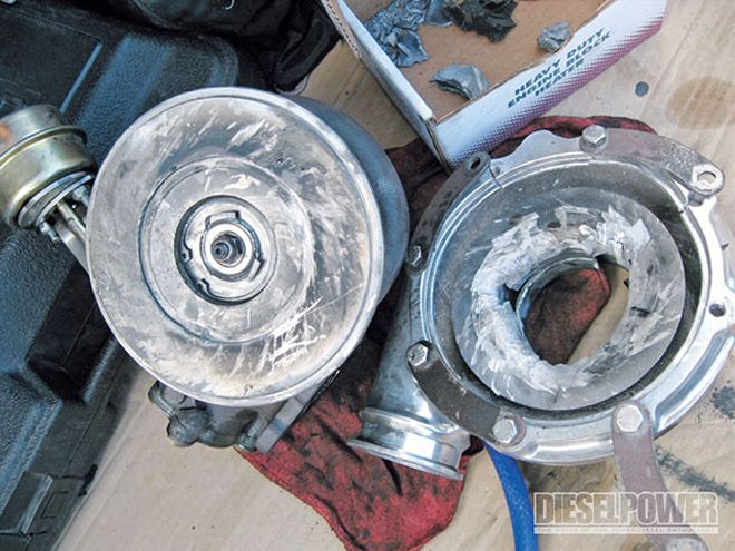 turbochargers exploded Compressor Wheel