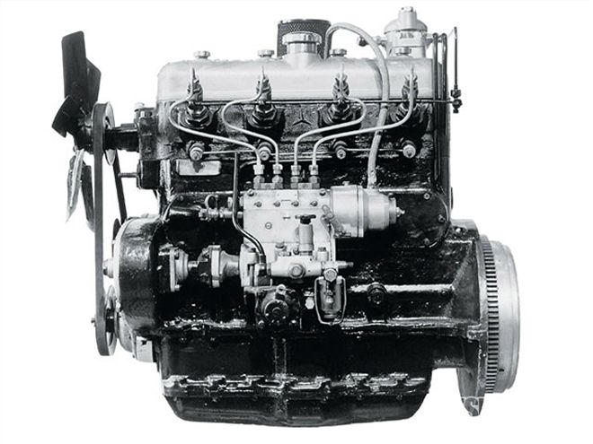 diesel Engines side Angle