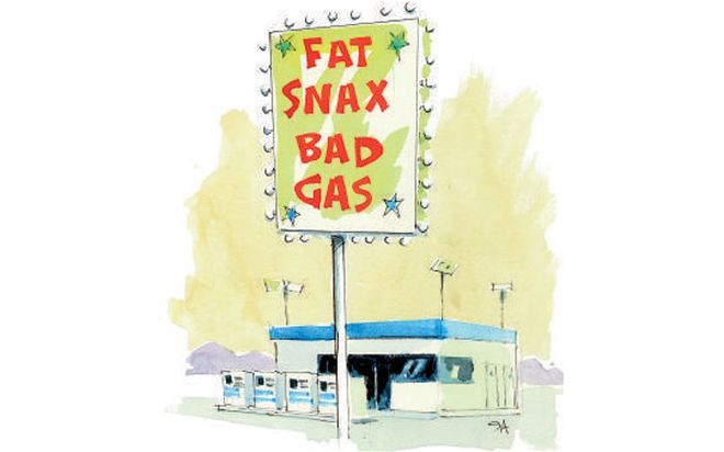 bad Gas illustration