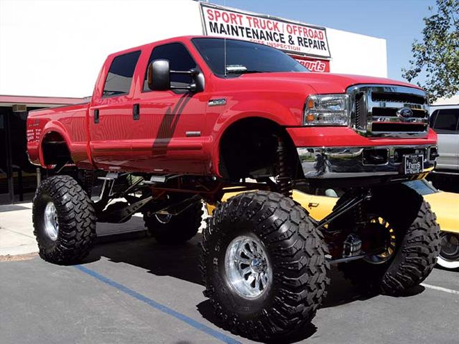 ford F250 Super Duty Crew Cab passenger Front Side View