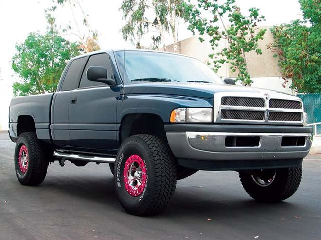 dodge Ram passenger Front Side View