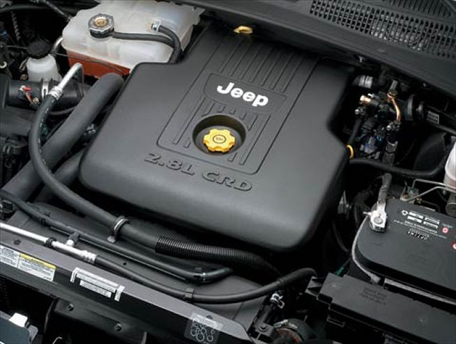 2005 Jeep Liberty Suv engine View