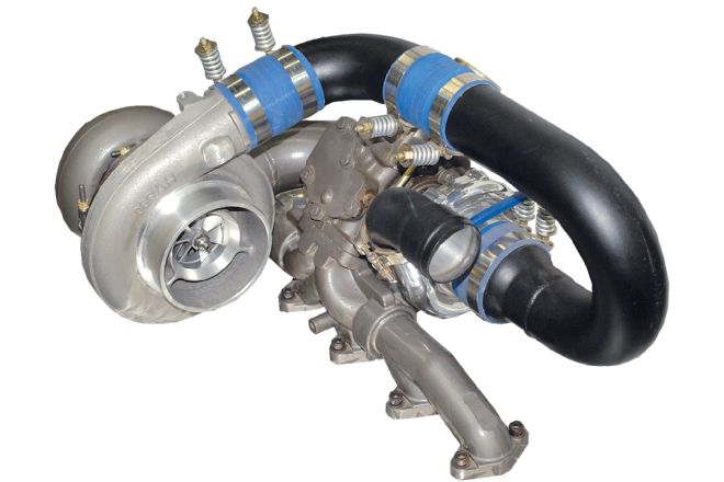 020 BD Diesel Performance Cummins Diesel R850 Track Master Twin Turbo Kit