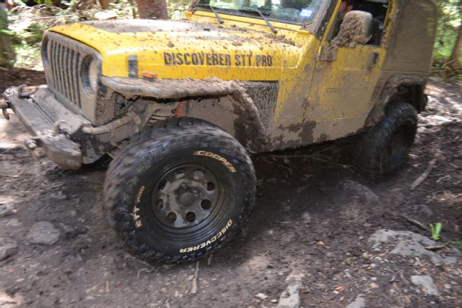 Cooper Discoverer STT Pro Driving Through Mud
