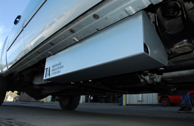 T&A Performance Skidplate for Protecting a Chevy DEF Tank