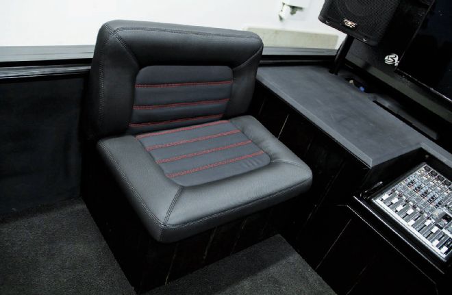 Custom Bench Seat Installed