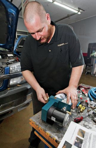 FASS Fuel Air Separation System Install