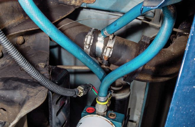 Fuel Lines Connected To Fass Pump
