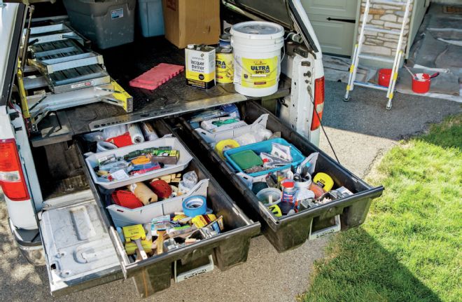 Decked Drawer System Deck Cap