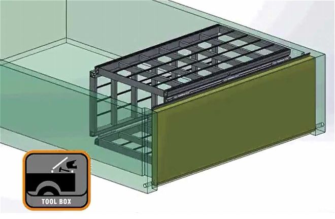 Shark Kage Multiuse Truck Ramp Cargo Box