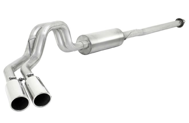 Truckins 20 Best New Products Of Sema 2014 Gibson Performance F150 Exhaust System