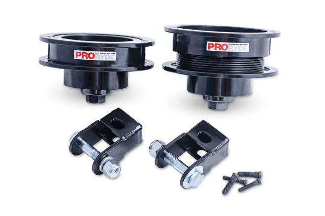 ProRYDE On Vehicle Adjustable Front Lift Leveling Kit