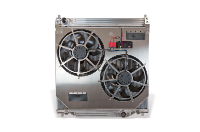 Direct Fit Flex A Fit Aluminum Radiator And Dual Electric Fan