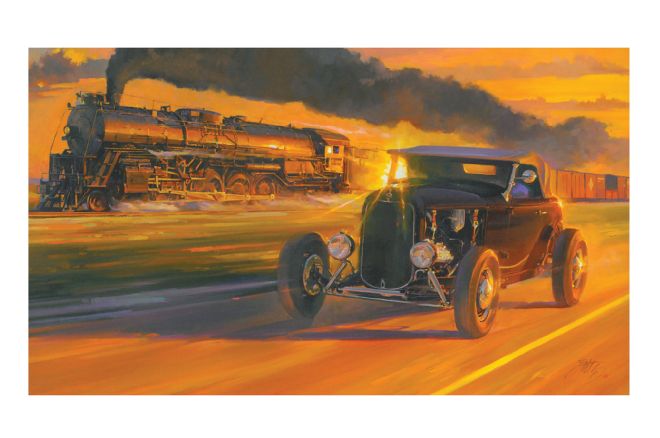 Tom Fritz Original Automotive Artwork And Prints