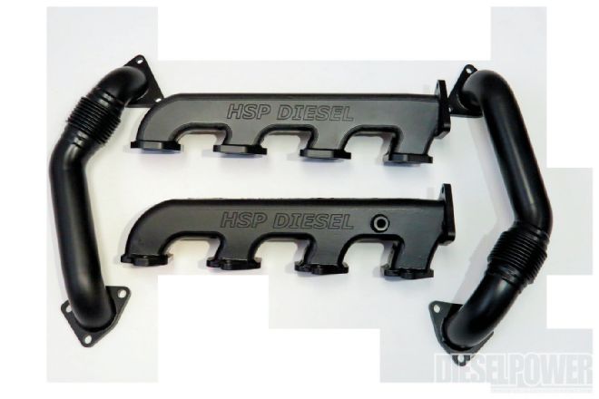 HSP Diesel Billet Exhaust Manifolds