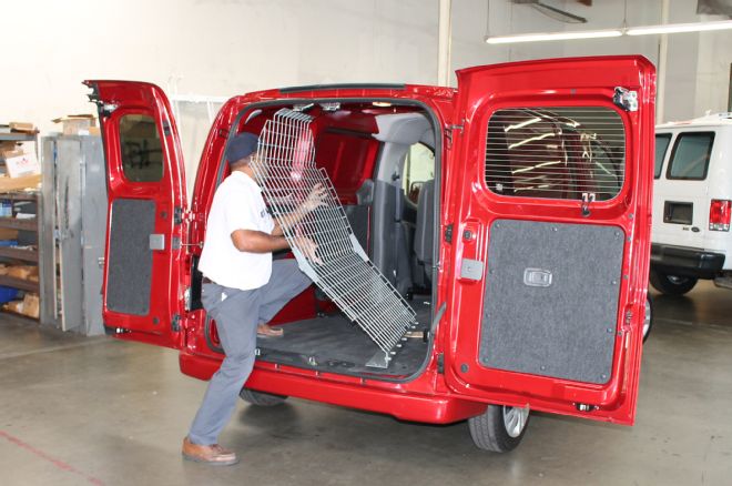 Nissan NV200 Adrian Steel Cargo Management Tech Install