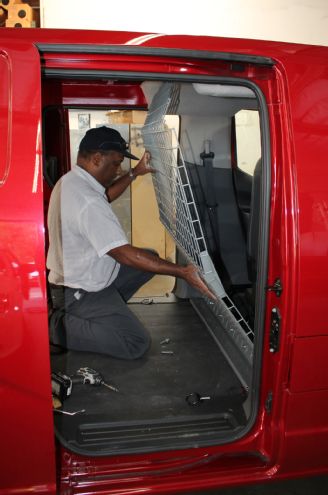 Nissan NV200 Adrian Steel Cargo Management Tech Install