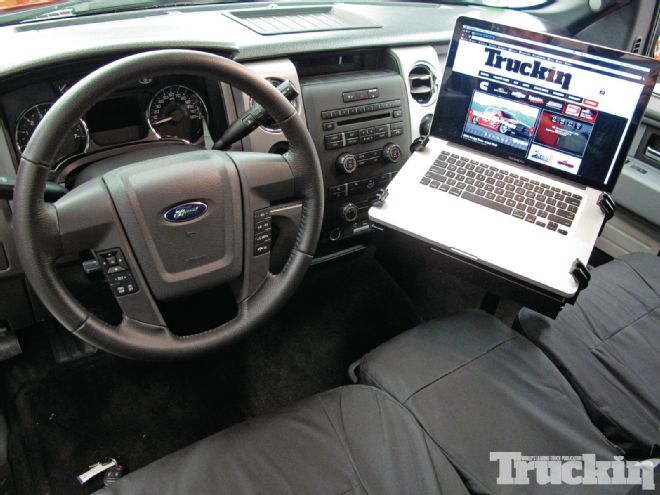 turn Your Truck Into A Mobile Office ram Mount 