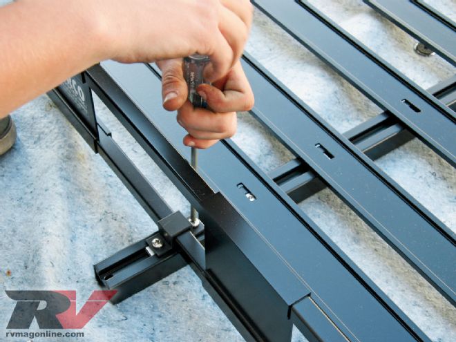 Surco Safari Rack Installed On A 2006 Ford Van - Roof Cargo Storage