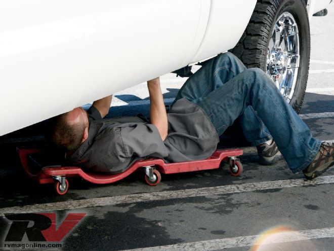 Torklifts True System On A Ford F250 - Camper Tie-Down