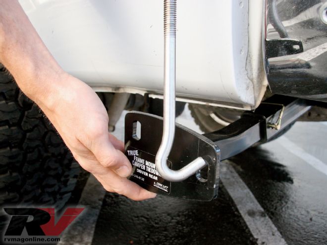 Torklifts True System On A Ford F250 - Camper Tie-Down