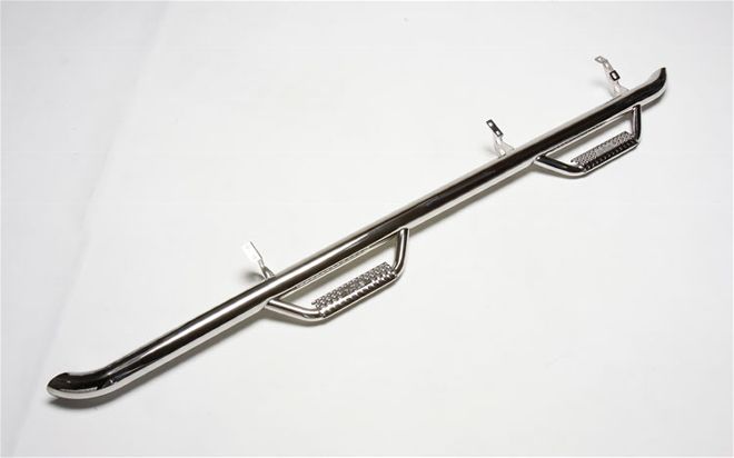 n Fab Polished Stainless Steel Nerf Bars full View