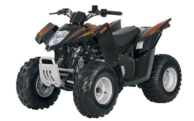 ARCTIC CAT 90DVX front View