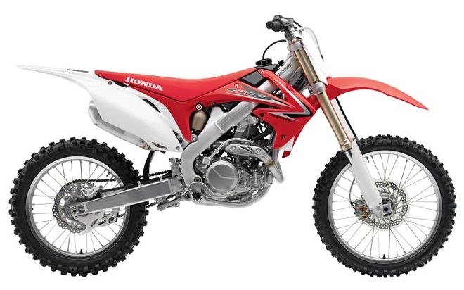 HONDA CRF450R side View