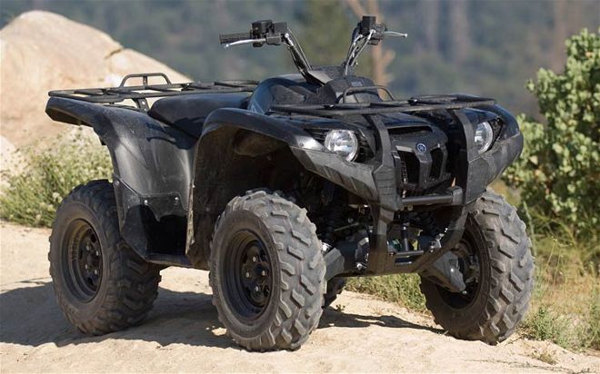 YAMAHA GRIZZLY 550 front View