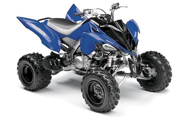 YAMAHA RAPTOR 700R front View