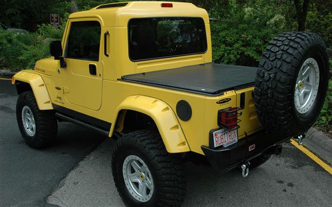 truxedo Roll Up Tonneau Covers for 2004 2006 Jeep Wrangler Rubicon