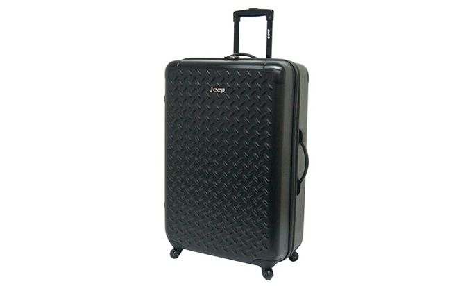 jeep Brand Luggage jeep All Terrain Upright 29 Inch Black