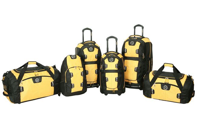 jeep Brand Luggage jeep Ravine Collection Yellow