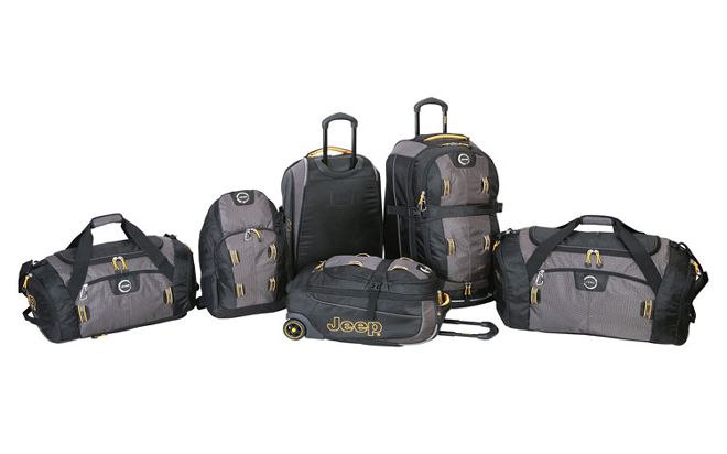 jeep Brand Luggage jeep Ravine Collection Gray