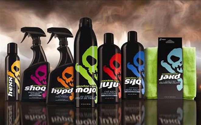 voodoo Ride Auto Detailing product Lineup