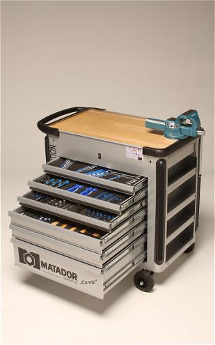 matador Tools Combi Workshop Trolley front View